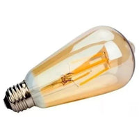Kit 2 Lâmpada Led Filamento Grande Retro Vintage
