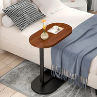 Mesa De Apoio Lateral Para Sofá Cama Notebook Portatil - Base de Ferro e MDF