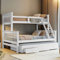 Treliche Com Cama Casal Madeira Maciça
