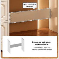 Penteadeira de quarto Luxo com 4 gavetas Lumière
