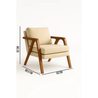 Kit 2 Poltronas Mona Linho Estofada Decorativa Luxo