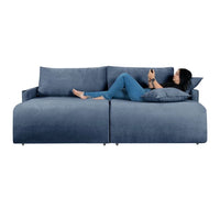 Sofá Cama Living Retrátil Milão Com Almofadas