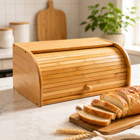 Porta-Pães de Bambu Natural