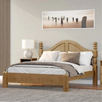 Cama de Casal Queen Size Madeira Maciça