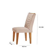Mesa de Jantar Imperiale Vivence 180cm com 6 Cadeiras