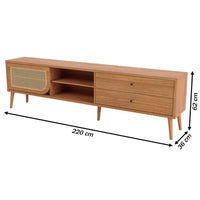 Rack Freijó Prime 220cm