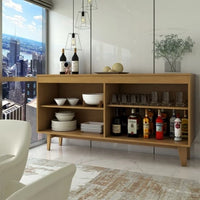 Aparador Buffet Royal 4 Portas Nature