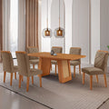 Mesa de Jantar Carolina Essence 180cm com 6 Cadeiras Melissa